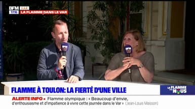 Flamme olympique dans le Var: les premières étapes "se sont bien passées" avant l'arrivée à Toulon