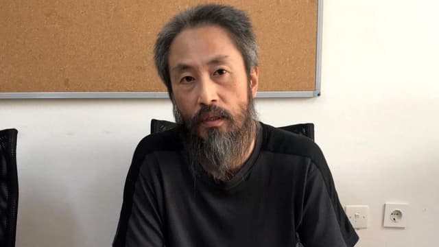 Le Japonais Jumpei Yasuda, retenu en Syrie depuis 2015.