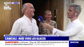 Glaces: une "fabrication compliquée" avec la canicule, confient les glaciers de la Maison Berthillon