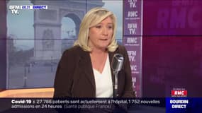 Marine Le Pen face à Jean-Jacques Bourdin en direct - 05/02