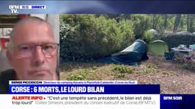 "Si je devais évacuer, je mettrais les campeurs sur la route sans pouvoir leur donner de destination", explique ce directeur de camping en Corse