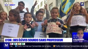 Lyon : des élèves sourds sans professeur