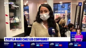 Paris: avec l'hypothèse d'un troisième confinement, c'est le grand rush chez les coiffeurs