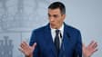 Le Premier ministre espagnol Pedro Sánchez lors d'un point presse le 5 novembre 2024