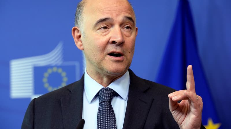 Pierre Moscovici s'est félicité de l'évolution du dossier grec. 