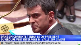 Manuel Valls a défendu le ministre de l'Intérieur en expliquant qu'il n'accepterait pas les "accusations" dont il fait l'objet au sujet de la mort de Rémi Fraisse.