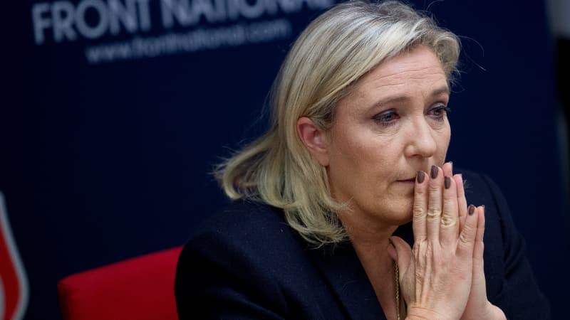 Marine Le Pen, la présidente du Front national