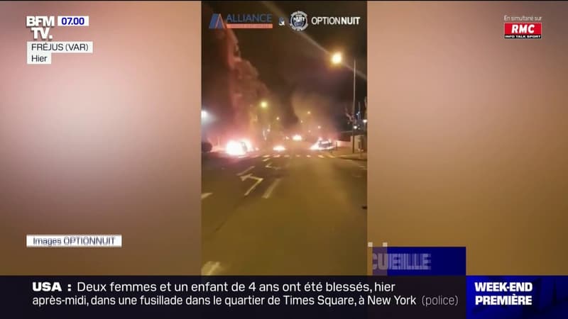 Violences urbaines à Fréjus: un policier du syndicat Alliance évoque une
