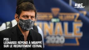 PSG : Leonardo répond à Mbappé sur le recrutement estival