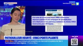 Le véhicule d'un patrouilleur heurté sur l'autoroute A8 aux Adrets-de-l'Estérel, Vinci porte plainte