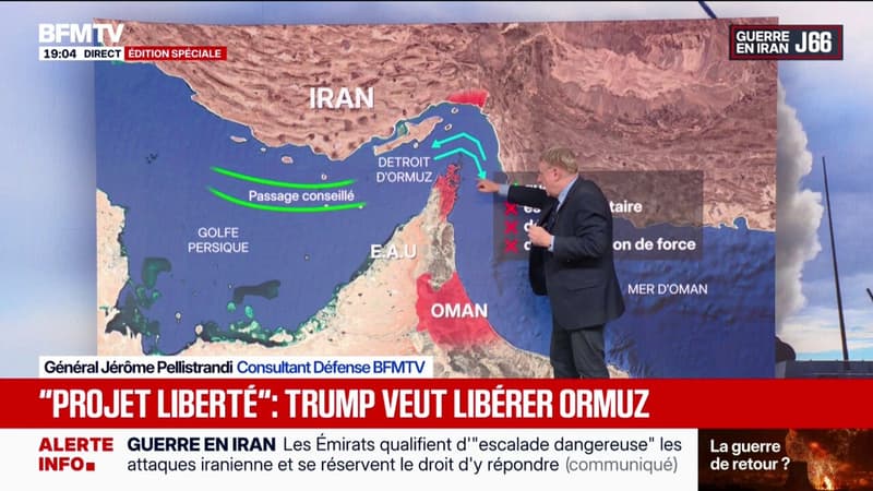 Détroit d'Ormuz: les détails du "projet liberté" voulu par Donald Trump