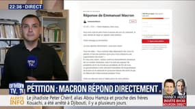 Pétition: Emmanuel Macron répond directement (4/5)