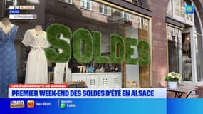 Premier week-end des soldes d'été en Alsace