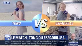 Les matchs de l’été: Tong ou espadrille ?