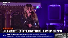 ÉDITO - "En tant qu'artiste, on a très peur du vide": Julie Zenatti fait la tournée des églises