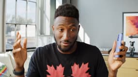 Le youtubeur américain Marques Brownlee