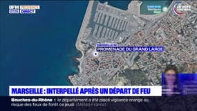 Un homme interpellé pour avoir allumé un incendie dans les Calanques de Marseille