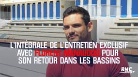 Entretien exclusif avec Florent Manaudou pour son retour dans les bassins