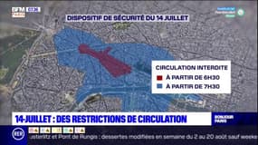 14-Juillet: des restrictions de circulation