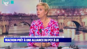 Clémentine Autain: Emmanuel Macron "essaie de créer une césure à l'intérieur de la Nupes" - 26/06