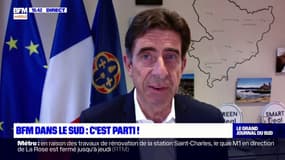 Charles-Ange Ginésy, président du département des Alpes-Maritimes voit l'arrivée de BFM Côte d'Azur avec "beaucoup de plaisir"