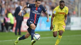 Angel Di Maria et Wilfried Moimbé