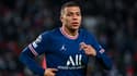 Kylian Mbappé avec le PSG le 7 décembre 2021
