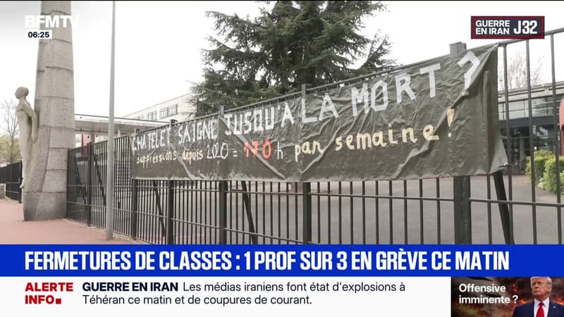 Jusqu'à 30% des enseignants du premier degré pourraient être en grève ce mardi contre les suppressions de postes