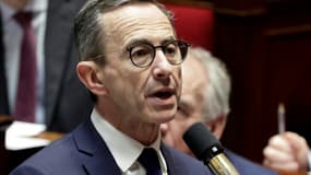 Le ministre de l'Intérieur Bruno Retailleau à l'Assemblée nationale, le 5 mars 2025 à Paris