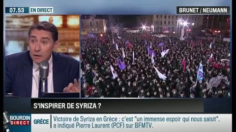 Brunet & Neumann : La gauche française doit-elle s'inspirer de Syriza ? - 26/01