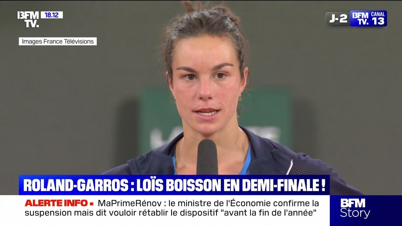 Story 4 : Roland-Garros, Loïs Boisson en demi-finale ! - 04/06