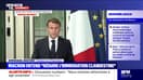 Lutte contre les réseaux de passeurs: "Nous allons intensifier notre coopération conjointe vers les pays d'origine et de transit", assure Emmanuel Macron