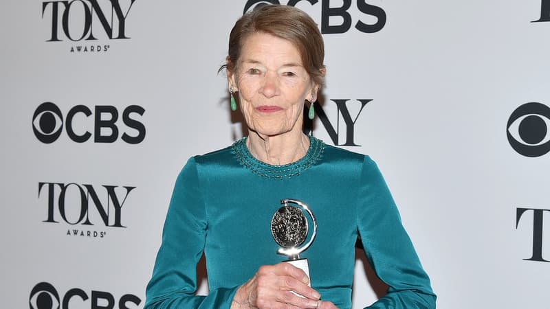 L'actrice britannique Glenda Jackson lors des Tony Awards en 2018.