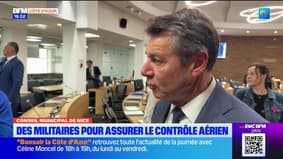 Conseil municipal de Nice : Christian Estrosi souhaite des militaires pour assurer le contrôle aérien