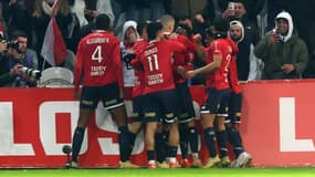 Le Losc face au PSG, le 17 décembre 2023 en Ligue 1