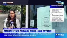 Ligne Aix-Marseille : les trains suspendus pour cause de travaux
