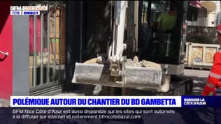 Nice: polémique autour du chantier du boulevard Gambetta