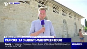 Canicule: à 11h, il fait déjà 36°C à Saintes, en Charente-Maritime