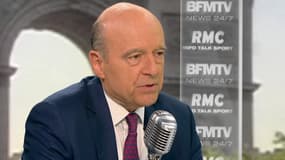 Alain Juppé, mercredi, sur BFMTV et RMC.