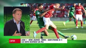 Nîmes-ASSE : "Saint-Etienne, c'était vraiment pas bon" lâche Riolo