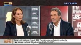 Ségolène Royal face à Jean-Jacques Bourdin en direct