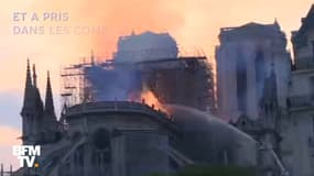 Notre-Dame de Paris ravagée par le feu