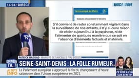 "Il ne faut pas alimenter cette rumeur qui crée de la psychose": le maire de Sarcelles appelle au calme après des agressions contre la communauté Rom