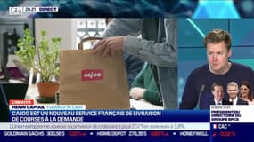 Henri Capoul (Cajoo) : Cajoo est un nouveau service de français de livraison de courses à la demande - 11/02
