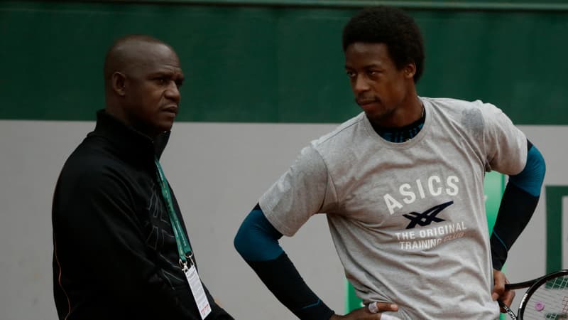 Roland-Garros: "Il a lâché", le père de Monfils remonté après l'élimination au 2e tour