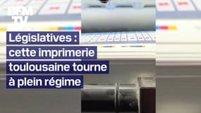 Cette imprimerie toulousaine tourne à plein régime pour les législatives 