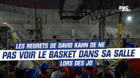Jeux Olympiques : "Le basket aurait dû se jouer ici" regrette David Kahn depuis la future Adidas Arena