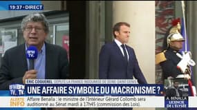"Le Premier ministre aurait dû être aujourd'hui devant l'Assemblée, pas devant le Tour de France" déplore Éric Coquerel (LFI)
