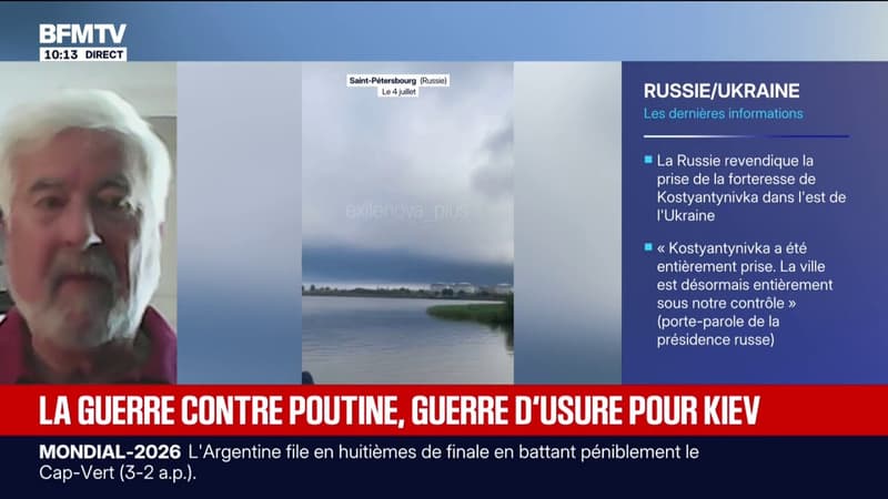 "L"Ukraine a une véritable expertise aéronautique et sa percée en matière de drones pouvait être prévisible", explique Jean de Gliniasty, ancien ambassadeur de France en Russie