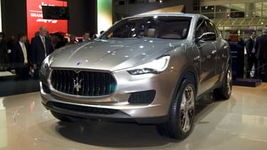 Depuis 2011 que Maserati planche sur son Levante, SUV issu du Kubang, ici en photo. Ce concept a été révélé il y a plus de quatre ans, le temps commence donc à se faire long.